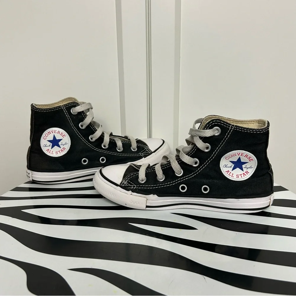 Converse ctas hi black